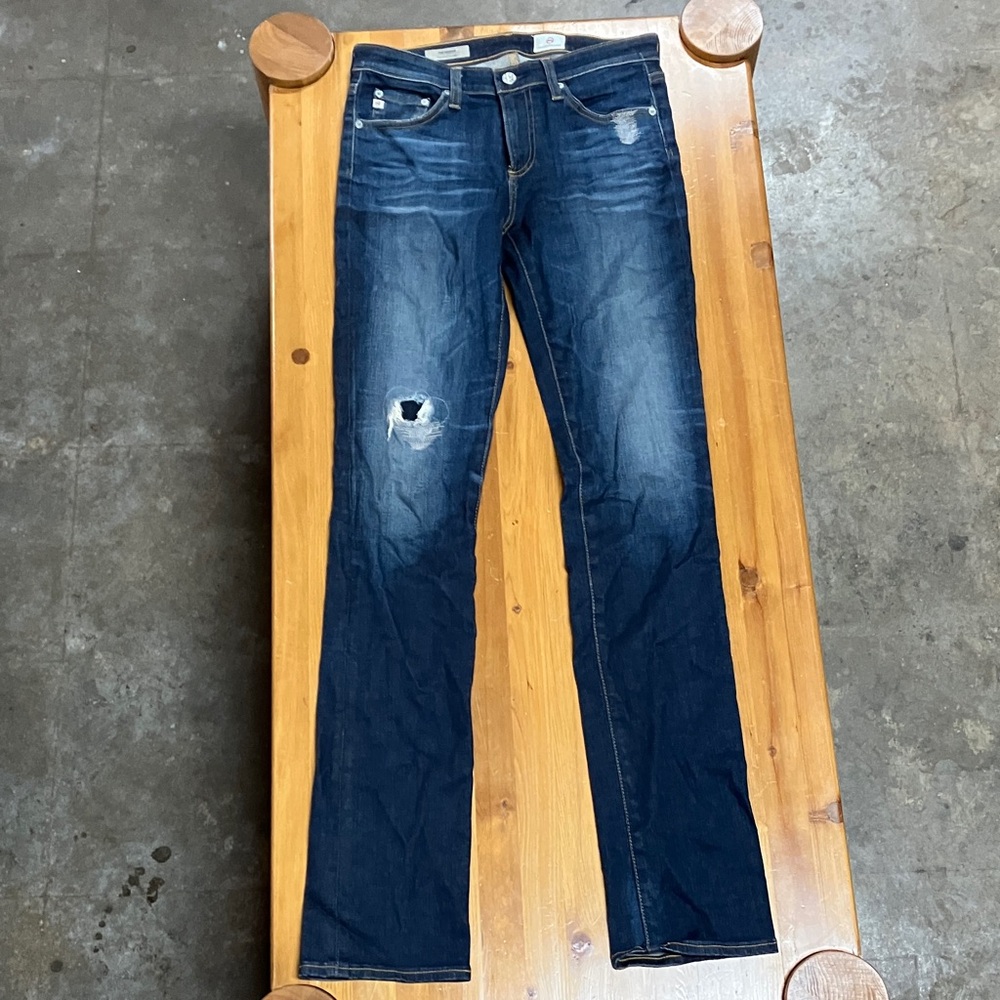 AG Adriano Goldschmied The Harper Jeans in Dark Blue
